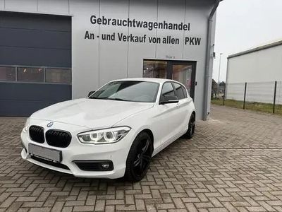 Usata BMW 118 Advantage 150 CV (110 kW) 2017 Bianco Utilitaria