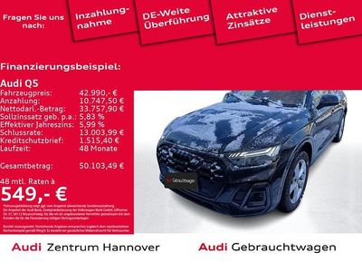 Mythosschwarz metallic Gebraucht 2023 Audi Q5 Ambiente SUV | 42.990 € (Etwas zu teuer)