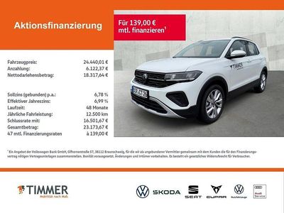 Gebraucht VW T-Cross Life 116 PS (85 kW) 2025 Pure white SUV