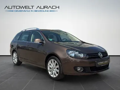 Gebraucht VW Golf VI Highline 122 PS (89 kW) 2012 Braun Kombi