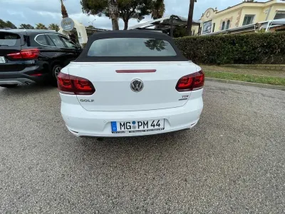 Gebraucht VW Golf Cabriolet Life 105 PS (77 kW) 2013 Weiß Cabrio