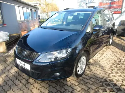 Używany Seat Alhambra Style 116 KM (85 kW) 2012 Niebieski Minivan