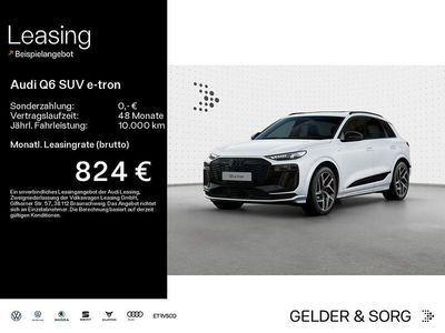 Neu Audi Q6 e-tron S-Line 314 kW (428 PS) 2026 Weiß SUV