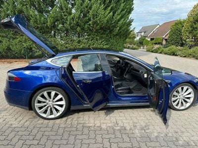 Gebraucht Tesla Model S 297 kW (405 PS) 2016 Blau Kleinwagen