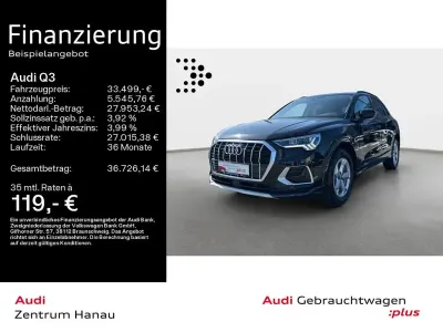 Gebraucht Audi Q3 Advanced 150 PS (110 kW) 2025 Mythosschwarz metallic SUV