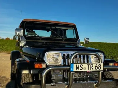 Gebraucht Jeep Wrangler 103 PS (75 kW) 1990 Schwarz SUV