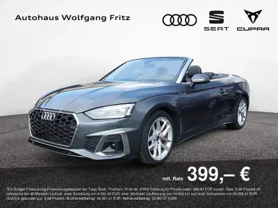 Używany Audi A5 Cabriolet S-Line 204 KM (150 kW) 2023 Szary Kabriolet