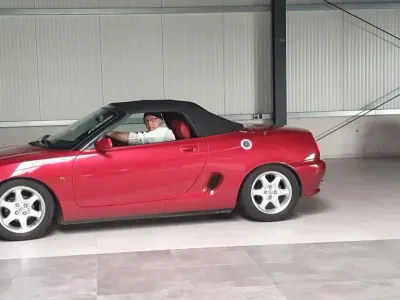 Gebraucht MG F 120 PS (88 kW) 1999 Rot Cabrio