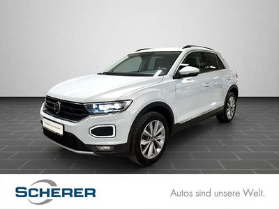 Second-hand VW T-Roc Style 150 CP (110 kW) 2021 Alb SUV