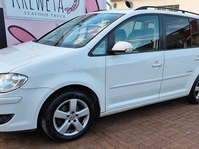 Gebraucht VW Touran United 109 PS (80 kW) 2008 Weiß Van / Kleinbus