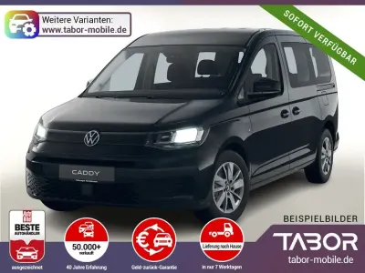 Nowe VW Caddy Maxi Life 122 KM (89 kW) 2025 Czarny Minivan