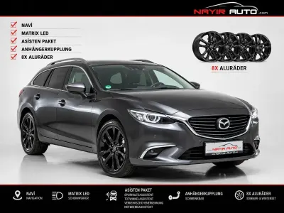 Gebraucht Mazda 6 Sports-Line 175 PS (128 kW) 2015 Grau Kombi