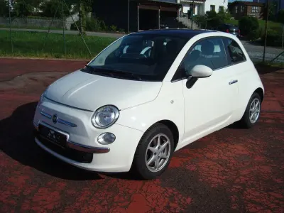 Gebraucht Fiat 500 Lounge 86 PS (63 kW) 2013 Weiß Kleinwagen