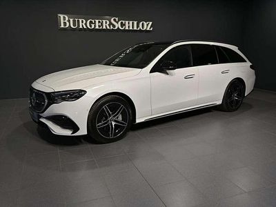 Gebraucht Mercedes E300 AMG 197 PS (144 kW) 2024 Manufaktur lack manufaktur opalithweiß bright Kombi