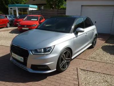 Gebraucht Audi A1 Sportback S-Line 150 PS (110 kW) 2018 Florettsilber metallic Kleinwagen