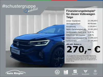 Gebraucht VW Taigo R-line 110 PS (80 kW) 2023 Blau SUV
