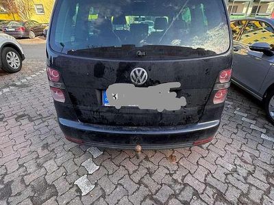 Gebraucht VW Touran Highline 170 PS (125 kW) 2007 Schwarz Van / Kleinbus