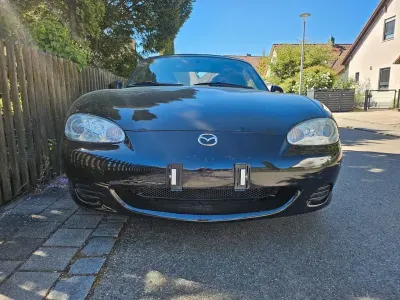 Gebraucht Mazda MX5 110 PS (80 kW) 2004 Schwarz Cabrio