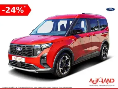 Brugt Ford Tourneo Courier Active 125 HK (91 kW) 2025 Rød MPV