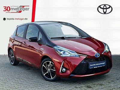 Gebraucht Toyota Yaris Hybrid Style 101 PS (74 kW) 2018 Rot Kleinwagen