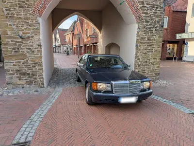 Gebraucht Mercedes S420 SE 224 PS (164 kW) 1990 Blau Limousine