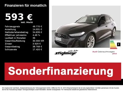 Gebraucht Audi A5 S-Line 204 PS (150 kW) 2025 Mythosschwarz metallic Kombi