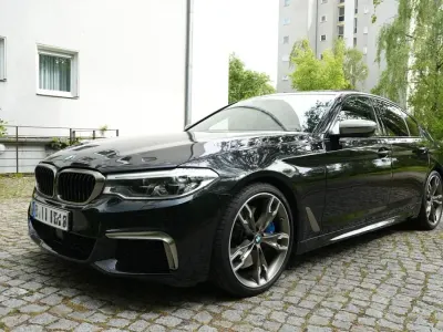 Brugt BMW M550 Basis 462 HK (339 kW) 2017 Sort Sedan