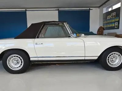Gebraucht Mercedes 230 150 PS (110 kW) 1965 Weiß Cabrio
