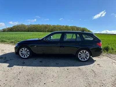 Brugt BMW 328 245 HK (180 kW) 2014 Sort Stationcar