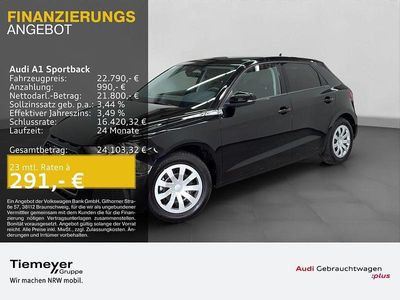 Gebraucht Audi A1 Sportback Advanced 116 PS (85 kW) 2025 Schwarz Kleinwagen