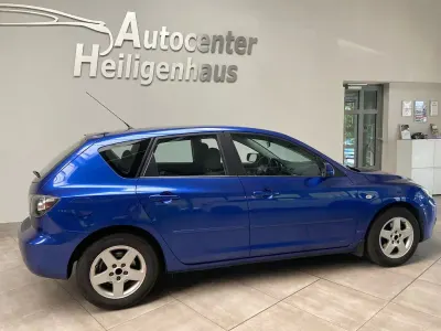 Second-hand Mazda 3 105 CP (77 kW) 2007 Albastru Berlinǎ