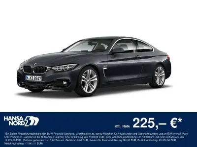Gebraucht BMW 420 Sport Line 184 PS (135 kW) 2017 Grau Coupé