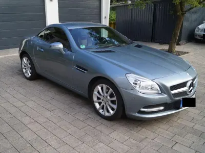 Gebraucht Mercedes SLK350 306 PS (225 kW) 2011 Grau Cabrio