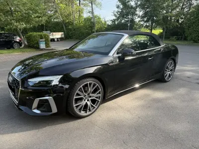 Gebraucht Audi A5 Cabriolet S-line plus 204 PS (150 kW) 2021 Schwarz Cabrio
