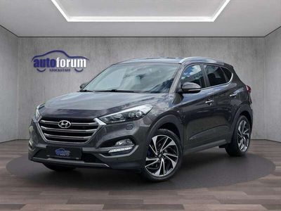 gebraucht Hyundai Tucson Premium 4WD AUT. NAVI LED KAMERA LEDER