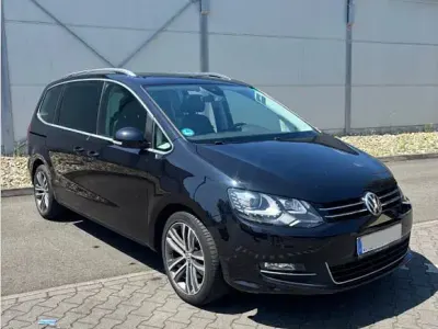 Gebraucht VW Sharan Highline 184 PS (135 kW) 2016 Schwarz Van / Kleinbus