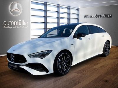 Gebraucht Mercedes CLA35 AMG Night 306 PS (225 kW) 2025 Weiß Limousine
