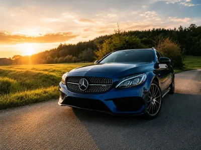 Gebraucht Mercedes C43 AMG AMG 367 PS (269 kW) 2016 Blau Limousine