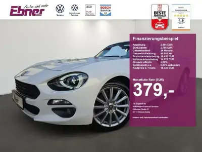 Gebraucht Fiat 124 Spider Lusso 140 PS (102 kW) 2016 Weiß Cabrio