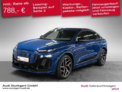 Gebraucht Audi Q6 Sportback e-tron S-Line 225 kW (306 PS) 2025 Ascariblau metallic SUV