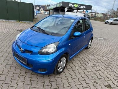 Gebraucht Toyota Aygo 68 PS (50 kW) 2009 Blau Kleinwagen