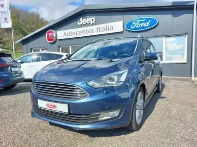 Usata Ford Grand C-Max Titanium 125 CV (91 kW) 2019 Blu Monovolume