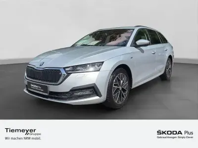 Gebraucht Skoda Octavia Clever 150 PS (110 kW) 2022 Silber Kombi