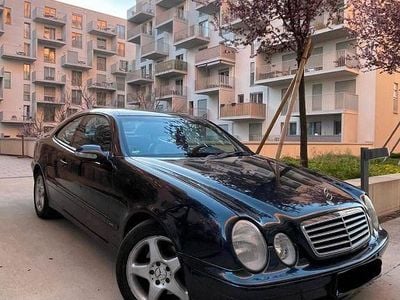 Brugt Mercedes CLK320 Avantgarde 218 HK (160 kW) 2000 Sort Coupe
