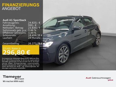 Grau Gebraucht 2025 Audi A1 Sportback Advanced Kleinwagen | 24.820 € (Fairer Preis)