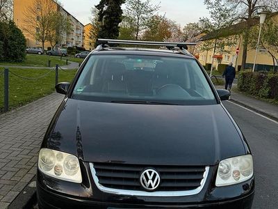 Gebraucht VW Touran Trendline 150 PS (110 kW) 2005 Schwarz Van / Kleinbus
