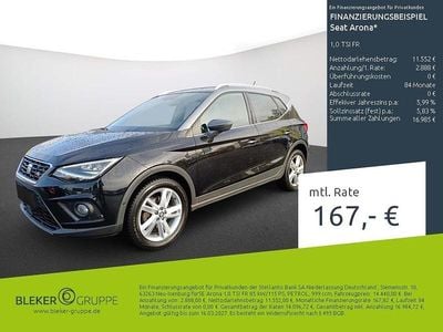 Gebraucht Seat Arona FR 116 PS (85 kW) 2018 Mitternachts schwarz SUV