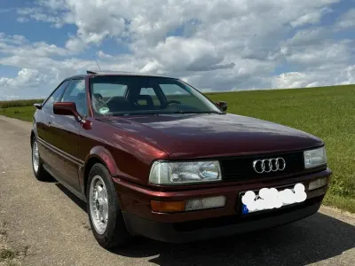 Gebraucht Audi Coupé 136 PS (100 kW) 1989 Rot Coupé