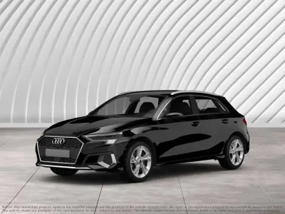 Gebraucht Audi A3 150 PS (110 kW) 2023 Schwarz Limousine