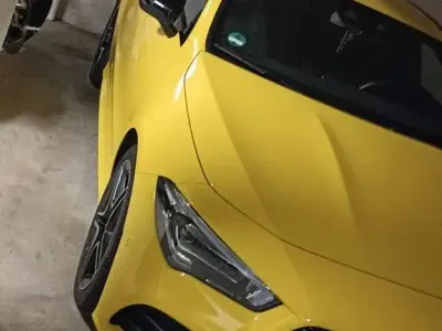 Gebraucht Mercedes CLA200 Shooting Brake Edition 150 PS (110 kW) 2020 Gelb Kombi